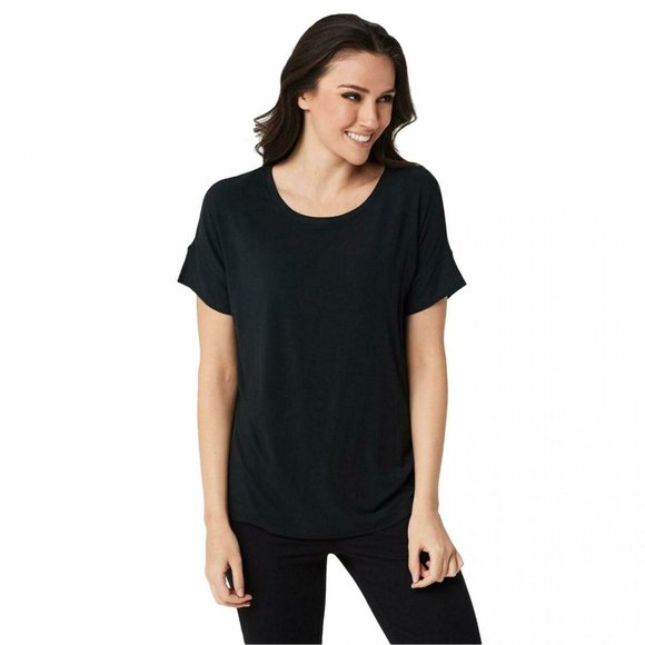 Cuddl Duds Tops - NWT Cuddl Duds Short Sleeve T-Shirt XS Black